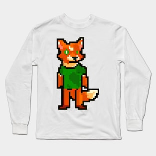 Green is the New Foxy: Saving the Planet in Style Long Sleeve T-Shirt